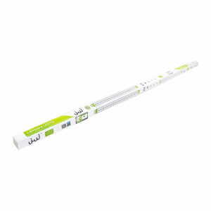 Tubo led t8 18w 1.20 mtrs transparente luz blanca jlt8-182t/b