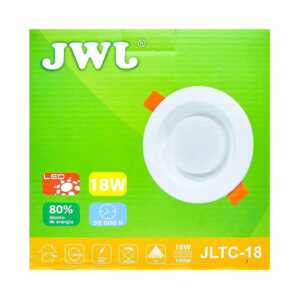 Plafón led empotrable 18w con driver integrado luz blanca jltc-18b jwj