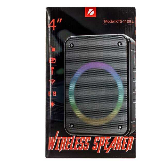 Bocina wireless speaker 4" kts-1109
