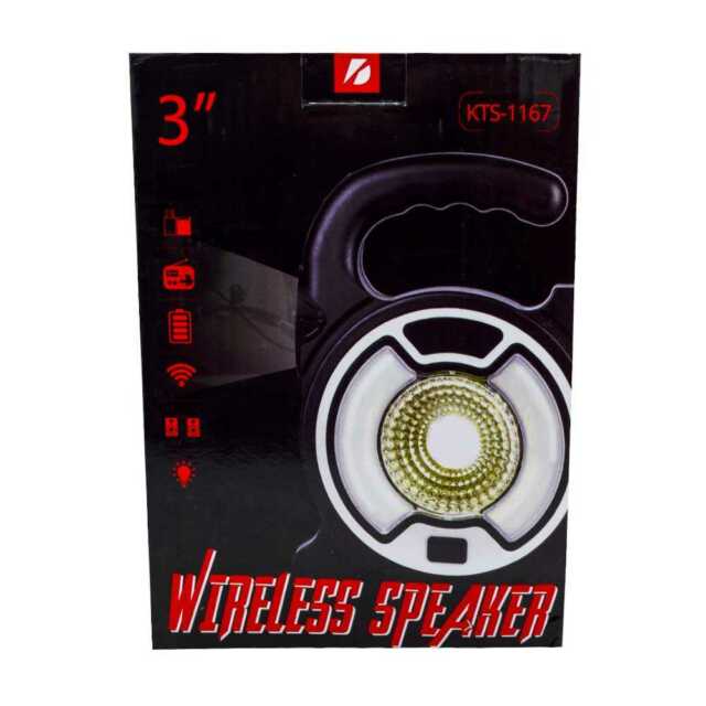 Bocina wireless speaker 3" kts-1167