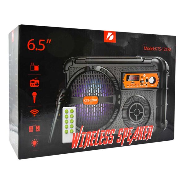 Bocina de 6.5 wireless speaker kts-1218a