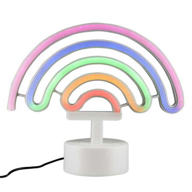 Lampara led/usb en forma de arcoiris led-034