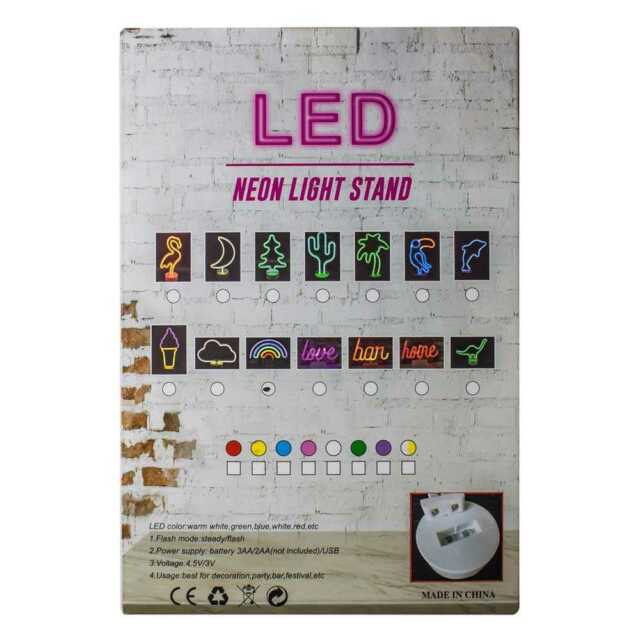 Lampara led/usb en forma de arcoiris led-034