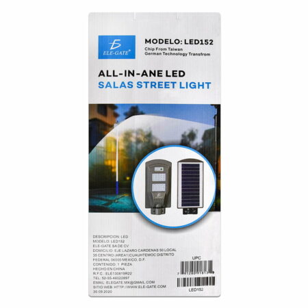 Lámpara led / all in ane led / salas street light / led.15.2