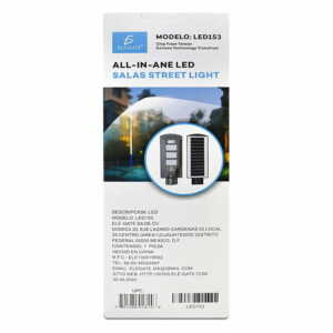 Lámpara led / all in ane led / salas street light / led.15.3