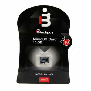 Memoria micro sd blackpcs cl10 16gb me-0188-003