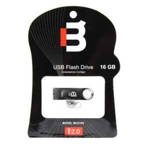 Memoria usb blackpcs 2108 16gb negro me-0388-136