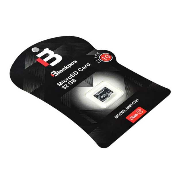 Memoria micro sd blackpcs 32gb mm10101-32