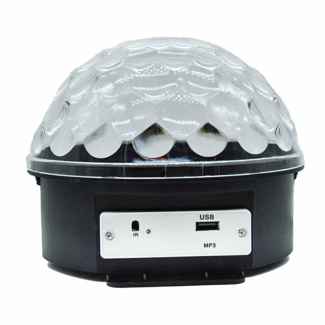 Bocina mp3 con luz led mq01