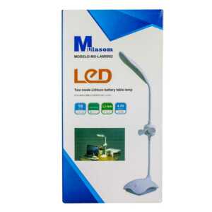 Lampara de mesa musalom / two mode lithium battery table lamp / lam5992