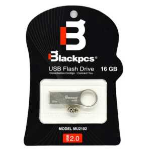 Memoria usb blackpcs 16gb plata mu2102-16