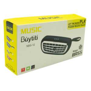 Bocina portatil con bluetooth buytiti nbs-12