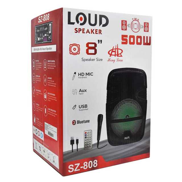 Bocina loud speaker 2*6.5" sz-6565