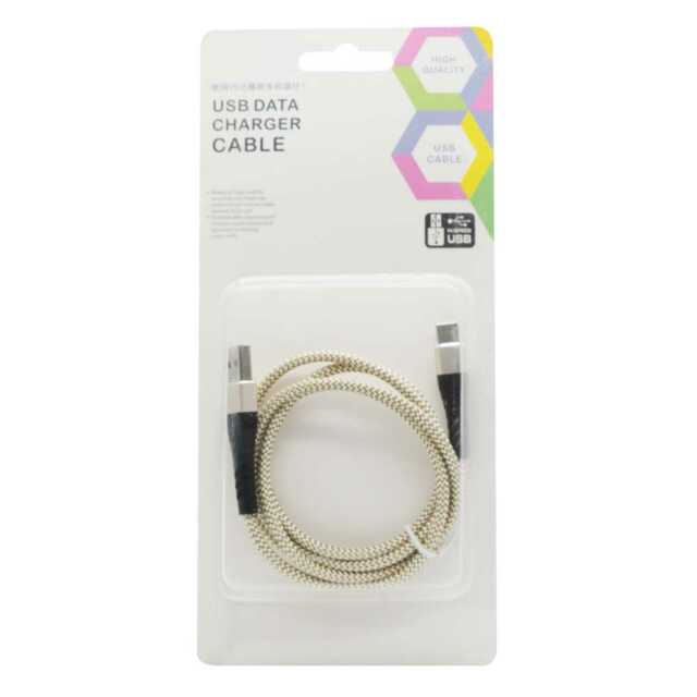 Cable tipo c armadura nylon usb.data.nylon.c