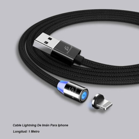 Cable iman para celular iphone lightning ios carga rapida/ ele gate wi144i5