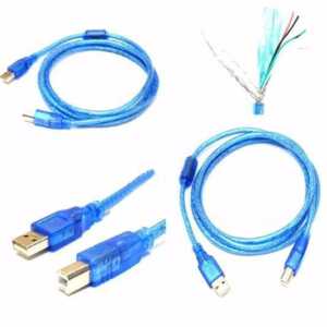 Cable usb a b macho 3m impresora escaner multifuncional wi193 ele gate