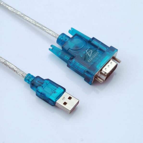 Cable wi29 adaptador rs232 serial dv9 macho a usb ele gate