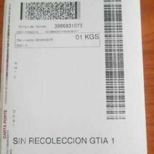 Envio para venta en linea 1kg