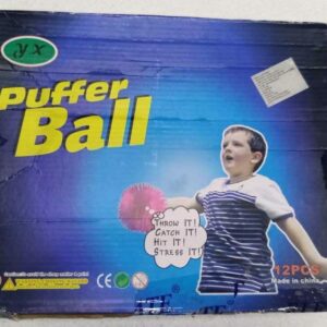 CAJA PELOTA OJOS 12PZAS 6620