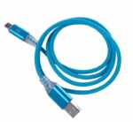Cable v8 tipo agujeta plástica con luz led xhv8-1709