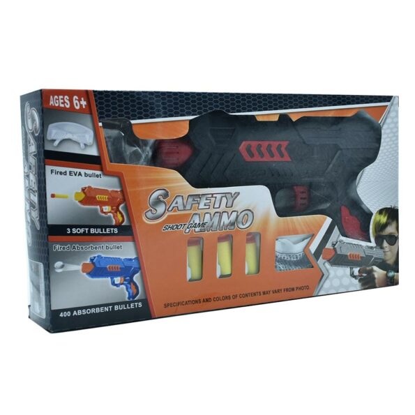 Juguete pistola hidrogel safety ammo ys02a-1 kikis toys