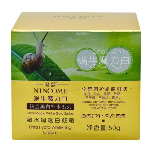 Crema de caracol / nincome snail white natural care / yzm-22