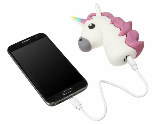 Power bank 9000 mah unicornio