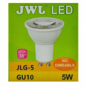 Foco led dicroico 5w base gu-10 luz cálida jlg-5c jwj