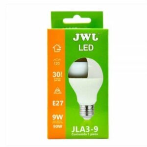 Foco led 9w luz blanca jla3-9b marca jwj