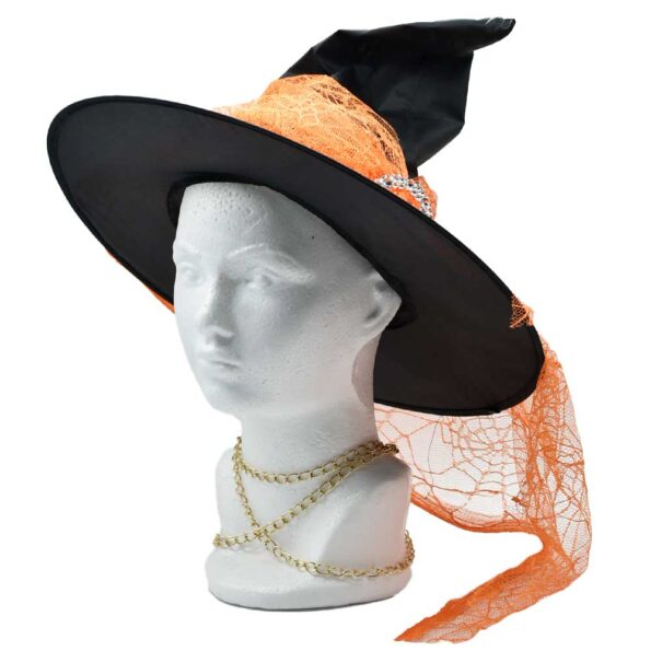Sombrero de bruja halloween h4424 ele gate