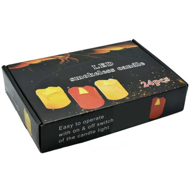 Velas de led paquete con 24 h4804 ele gate