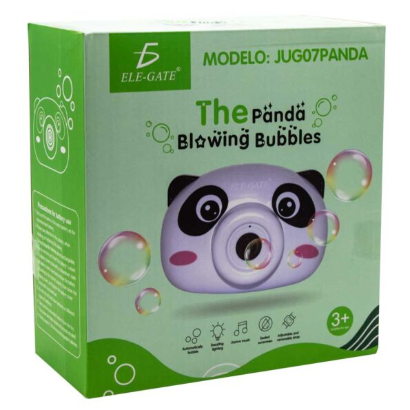 Maquina de burbujas automatica forma camara panda jug.07.panda
