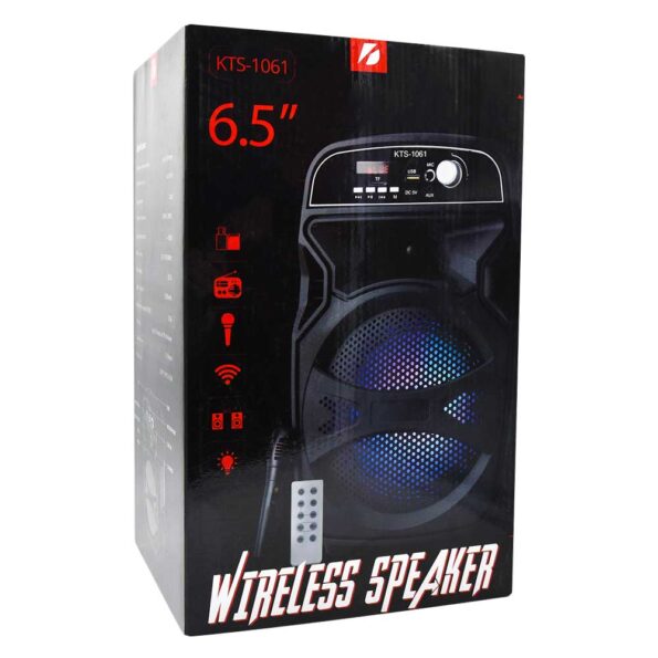 Bocina de 6.5 wireless speaker kts-1061