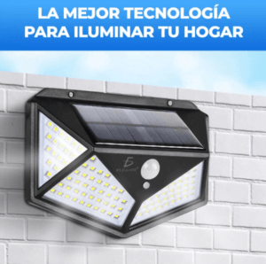 Lámpara solar de pared / led16