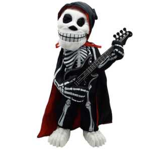 Monitocalavera guitarra adorno de halloween lq065 ele gate