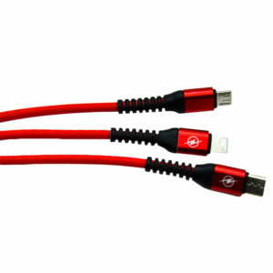 Cable 3 en 1 high performance charge 1500mm ts-15