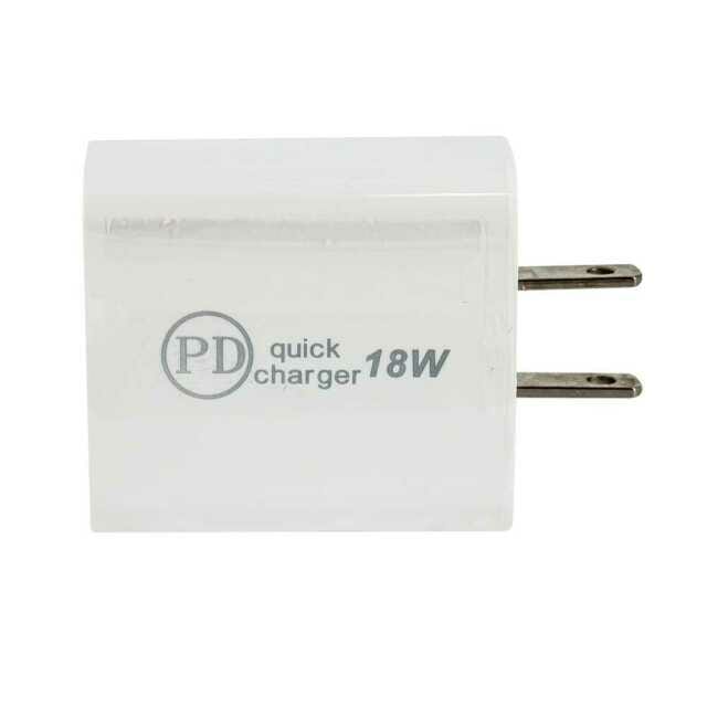 Cargador usb-c 18w power adapter tipo c a lightning usb-c.18w.power