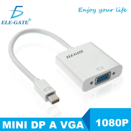 Cable wi68 adaptador convertidor mini display port vga ele gate