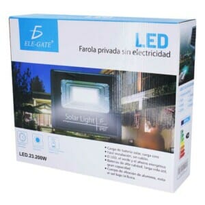 reflectores led de 200 watts caja horizontal