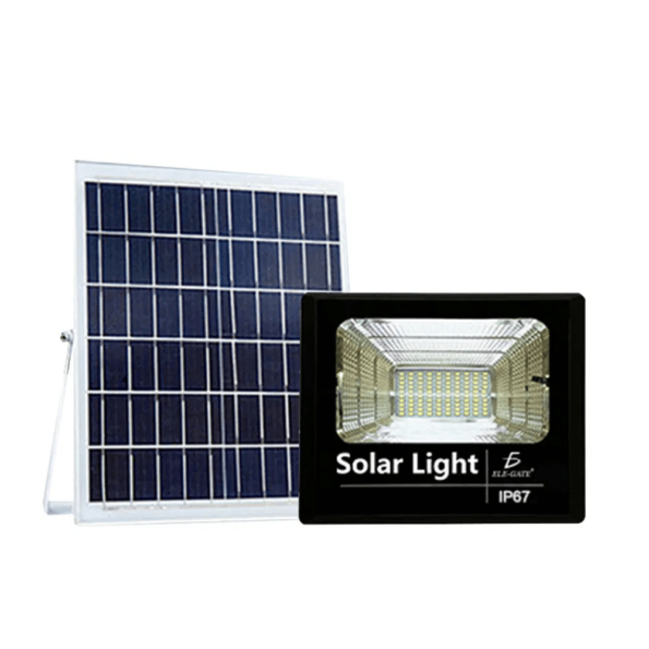 Reflector led 25w con panel solar led.23.25w