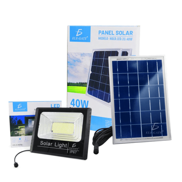 led solar 40w y panel solar