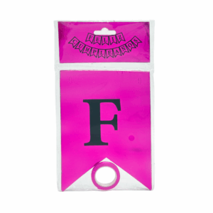 1pza Banderín feliz cumpleaños colgante para fiestas, con cuerpo y letra en colores metálicos, variedad de modelos / qlq0001
