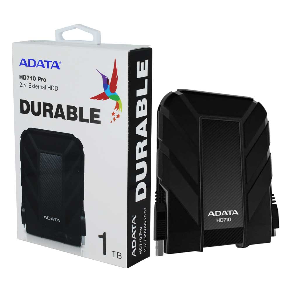 Disco Duro Externo Adata HD710 Pro 2tb USB 3.2 Negro Portátil