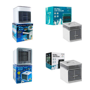 Mini ventilador cooler plano portátil / arctic air ultra / ultra air cooler / mh-3x / 10486 / AAC