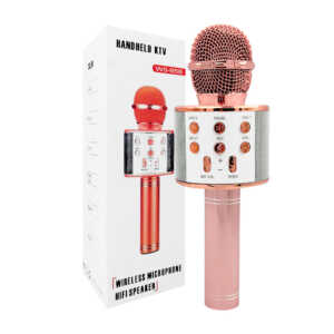 Micrófono bocina bluetooth con entrada para usb y sd, variedad de colores / ws-858 / mc-858 / bs075