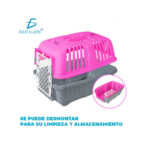 Caja de plástico transportadora de mascota para viaje / mas.02.9