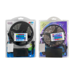 Tira led rgb de 5 metros con eliminador y control remoto, dd5050 / led strip / yasuhisa / 5050