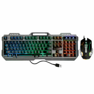 Teclado gamer con luz luz 2