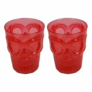 vasos led rojo