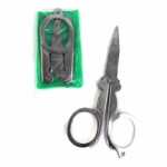 1pza Tijeras plegables metálicas / folding scissors zp-0557